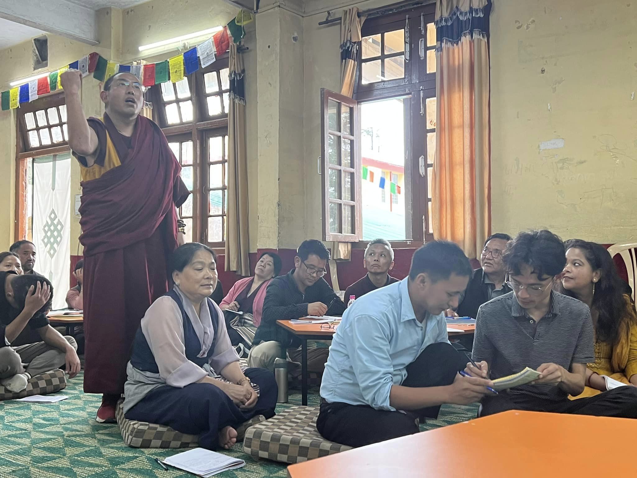Teacher Professional Development Workshop by Mr. Tenzin Dorjee la, Additional Secretary, DoE, CTA on 22 july 2023