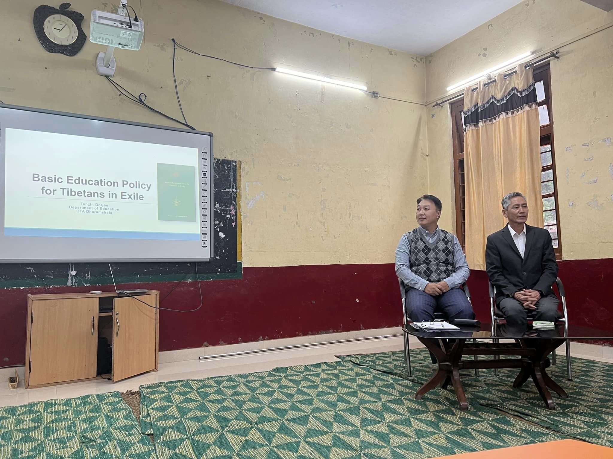 Teacher Professional Development Workshop by Mr. Tenzin Dorjee la, Additional Secretary, DoE, CTA on 22 july 2023